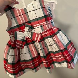Newborn carters Christmas dress 👗